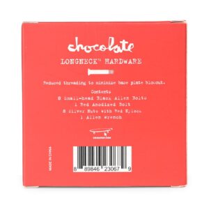 Chocolate 7/8" Allen Longneck Skateboard Truck Bolts