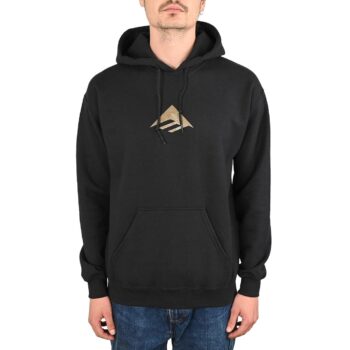 Emerica Logo Pullover Hoodie - Black