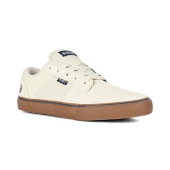Etnies Barge LS Skate Shoes - White/Navy