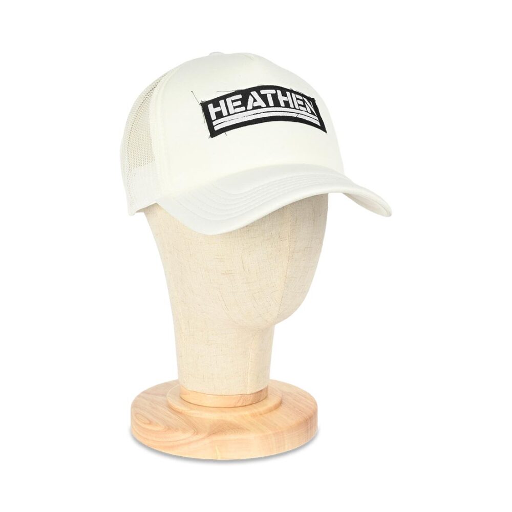 Heathen Infest Trucker Cap - Ecru