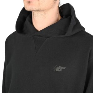 New Balance Numeric French Terry Pullover Hoodie - Black
