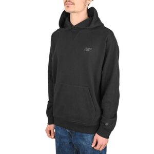 New Balance Numeric French Terry Pullover Hoodie - Black