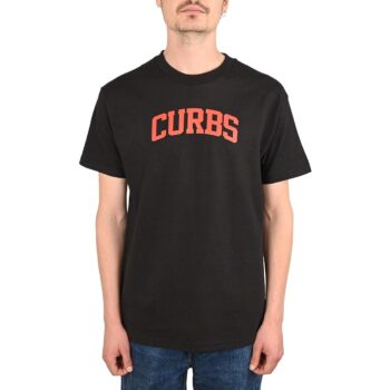 Real Curbs S/S T-Shirt - Black/Red
