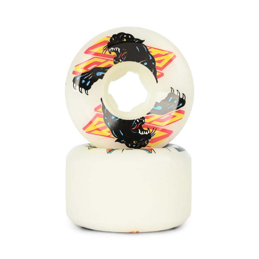 Slime Balls Natas Kaupas Hardline 95a 54mm Skateboard Wheels - White