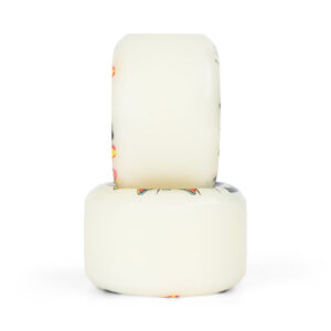 Slime Balls Natas Kaupas Hardline 95a 54mm Skateboard Wheels - White