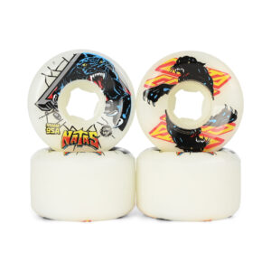 Slime Balls Natas Kaupas Hardline 95a 54mm Skateboard Wheels - White