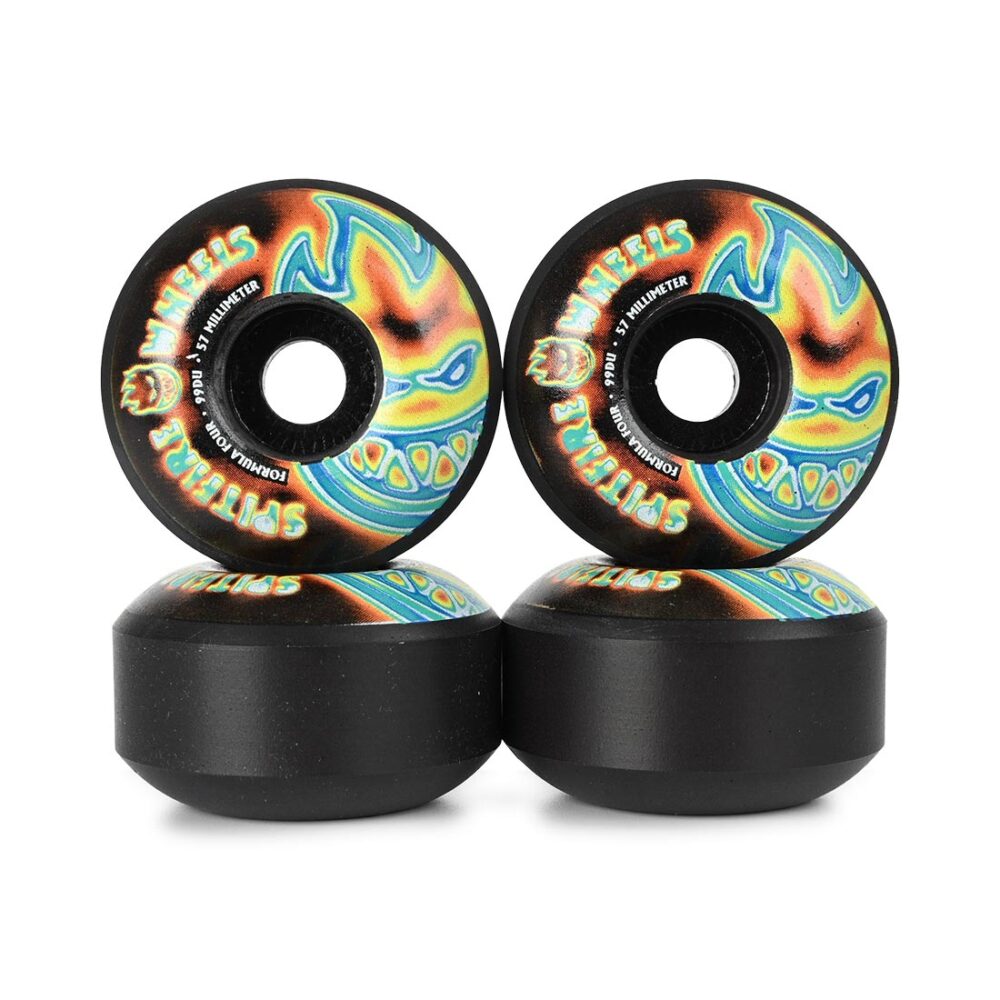 Spitfire Formula Four Radioactive Bighead 99D 57mm Wheels - Black
