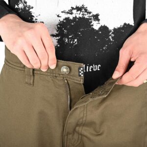 Vans Atiba Haze Skate Loose Chino Pants - Coal