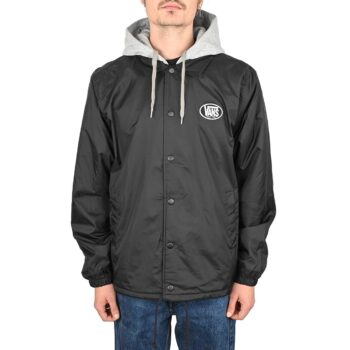 Vans Riley Hooded Coach Jacket - Black