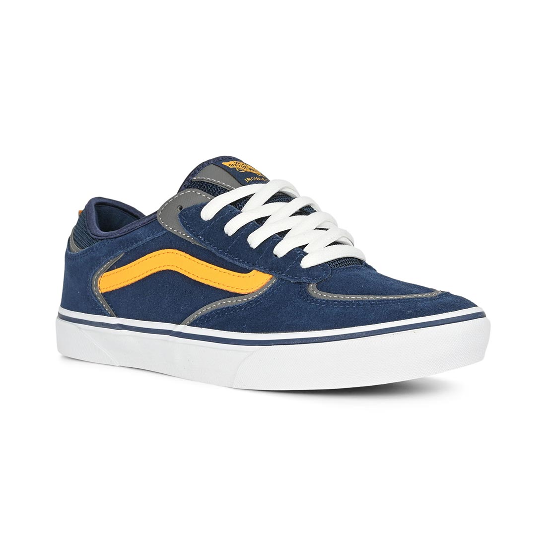 Vans Rowley Pro Skate Shoes - Navy/Yellow