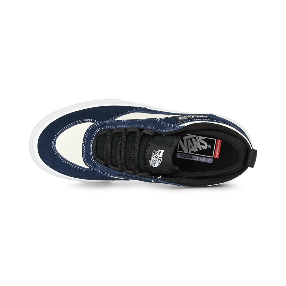 Vans Safe Low Skate Shoes - Navy/Marshmallow