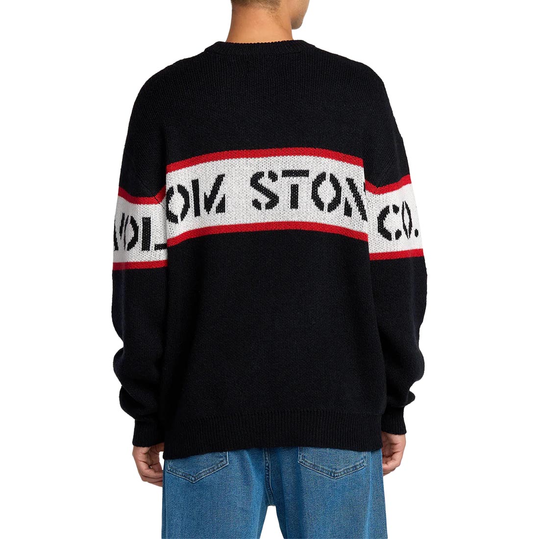 Volcom Carwash Knitted Jumper - Black