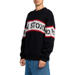 Volcom Carwash Knitted Jumper - Black