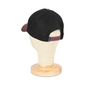 Volcom Embossed Stone ADJ Snapback Cap - Merlot
