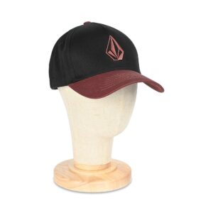 Volcom Embossed Stone ADJ Snapback Cap - Merlot
