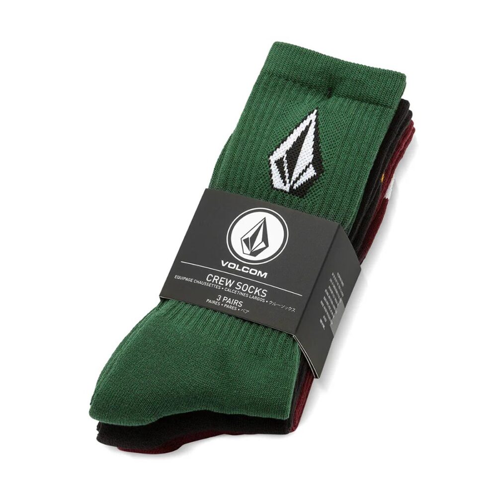 Volcom Full Stone Mix Socks 3 Pack - Mix