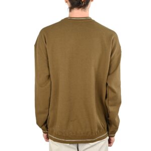 Volcom K Stone Pullover Crew Sweater - Sage Leaf