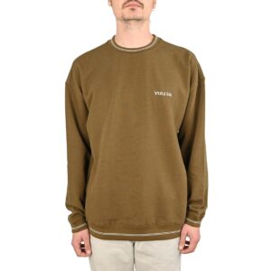 Volcom K Stone Pullover Crew Sweater - Sage Leaf