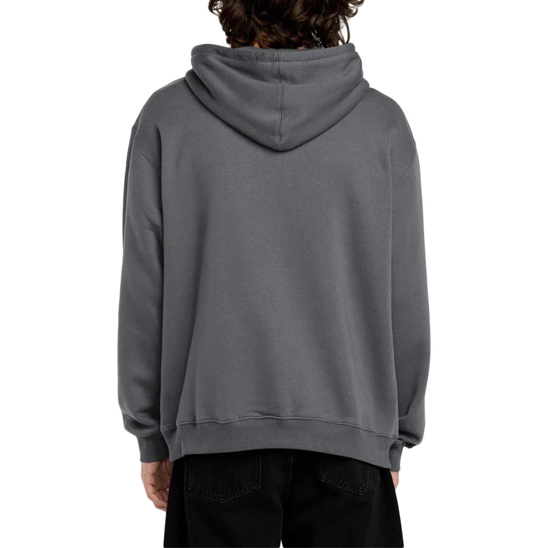 Volcom Single Stone Pullover Hoodie - Asphalt Black