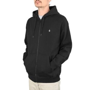 Volcom Single Stone Zip Hoodie - Black (AW25)