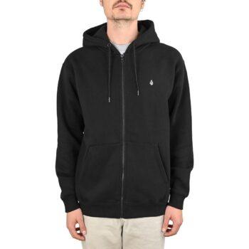 Volcom Single Stone Zip Hoodie - Black (AW25)