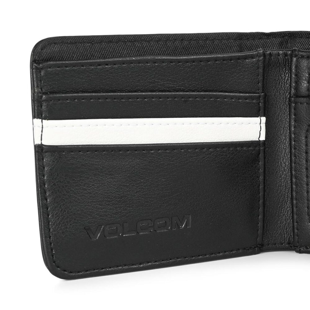 Volcom Slim Stone S Wallet - Black (AW25)