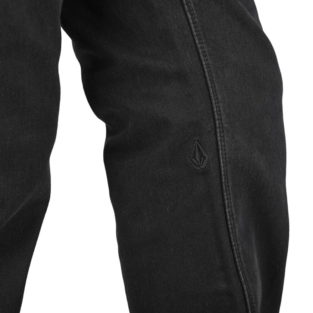 Volcom Solver Straight Fit Jeans - Blackout