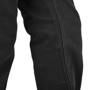 Volcom Solver Straight Fit Jeans - Blackout