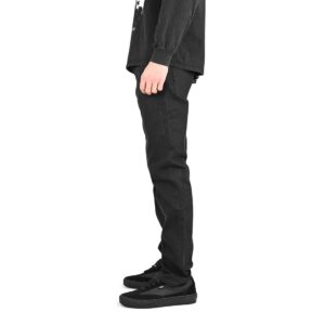Volcom Solver Straight Fit Jeans - Blackout