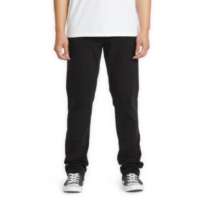 Volcom Vorta Slim Straight Jeans - Black Out