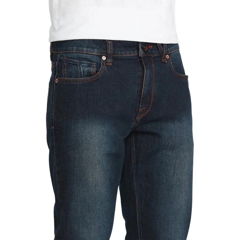 Volcom Vorta Slim Straight Jeans - New Vintage Blue (AW25)