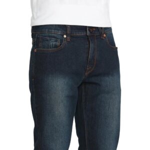 Volcom Vorta Slim Straight Jeans - New Vintage Blue (AW25)