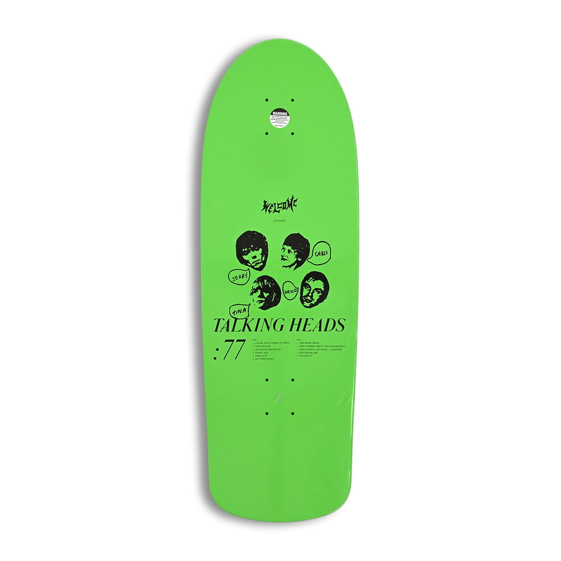 Welcome x Talking Heads Psycho 10″ Deck on Boar - Supereight