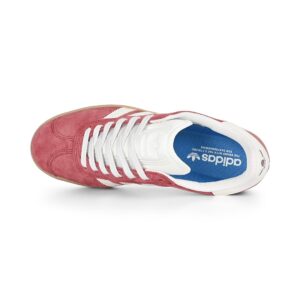 Adidas Gazelle ADV Skate Shoes - Shadow Red/White/Gold