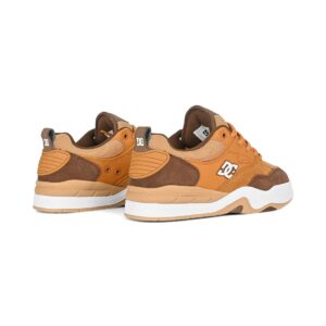 DC Ascend S Skate Shoes - Brown/White