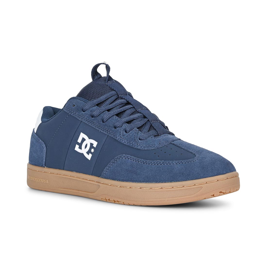 DC Astrix Skate Shoes - Navy/Gum - Mens 8 UK - Suede