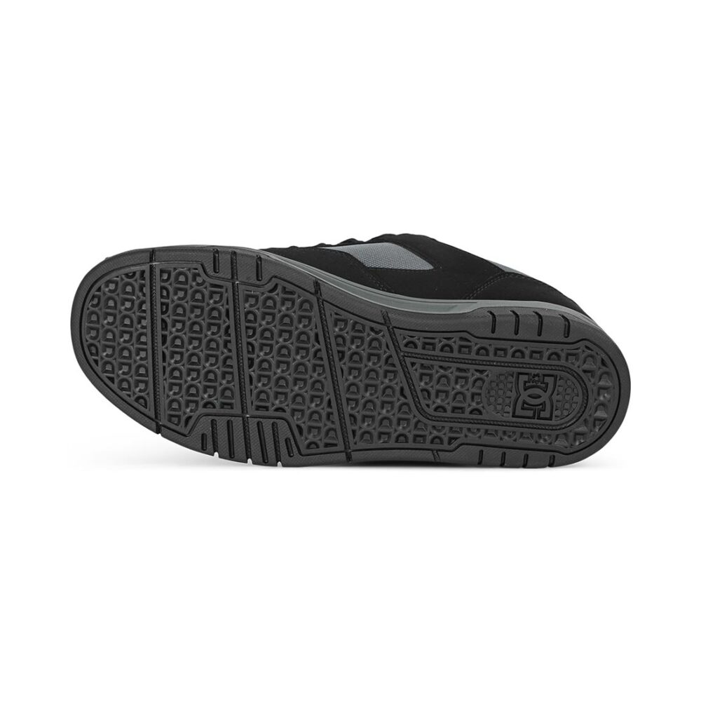 DC Coiler Skate Shoes - Black/Grey/Red