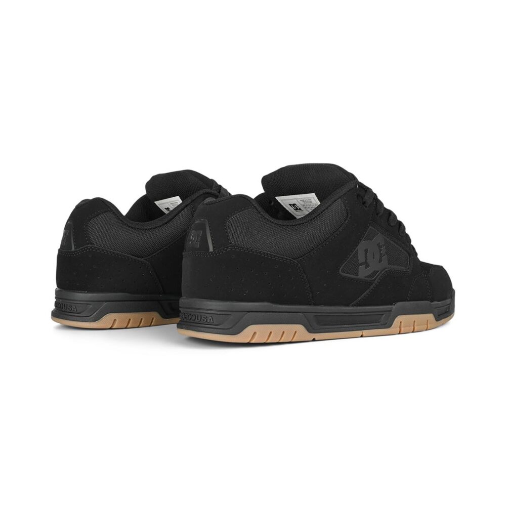 DC Coiler Skate Shoes - Black/Gum
