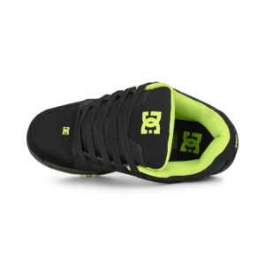 DC Coiler Skate Shoes - Black/Lime
