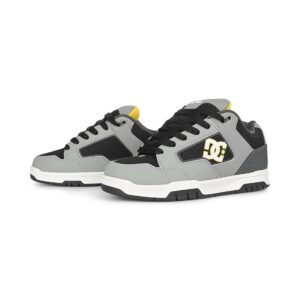 DC Coiler Skate Shoes - Grey/Grey/Black