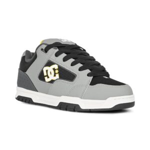 DC Coiler Skate Shoes - Grey/Grey/Black