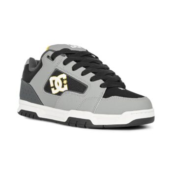 DC Coiler Skate Shoes - Grey/Grey/Black