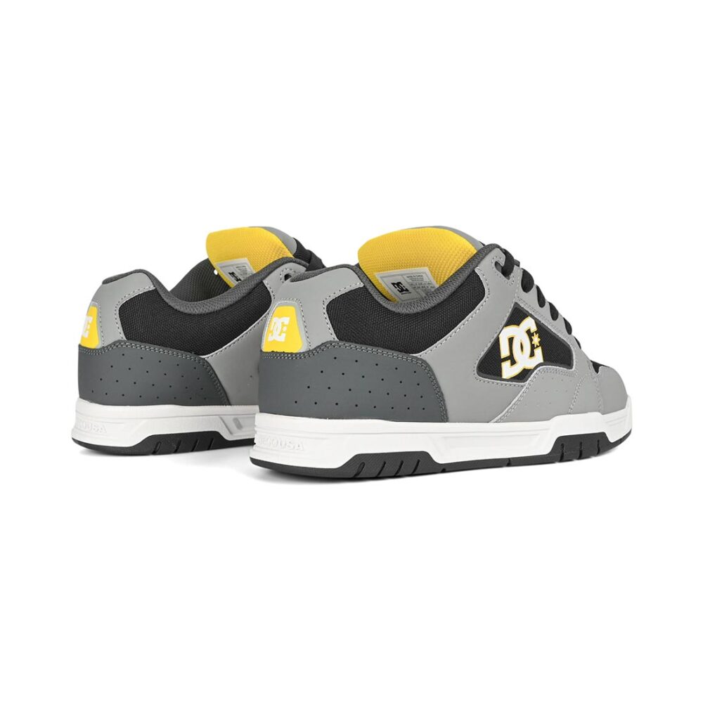 DC Coiler Skate Shoes - Grey/Grey/Black