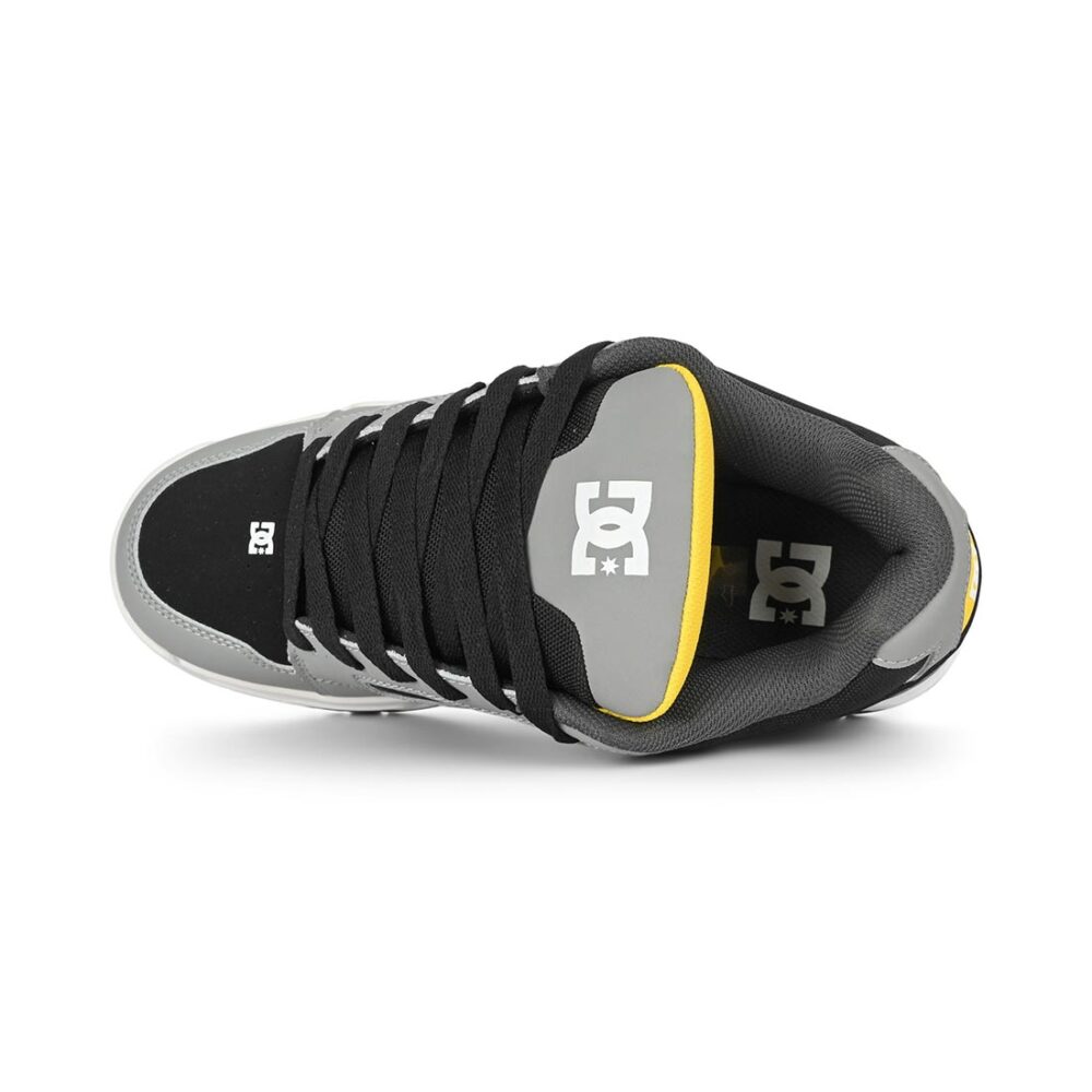 DC Coiler Skate Shoes - Grey/Grey/Black