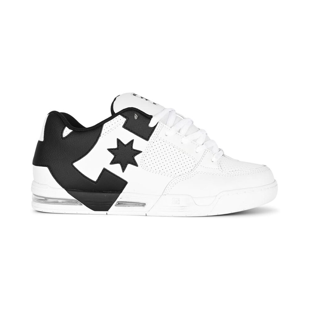 DC Command Skate Shoes - White/Black