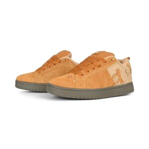DC Court Graffik Skate Shoes - Brown/Gum (AW25)
