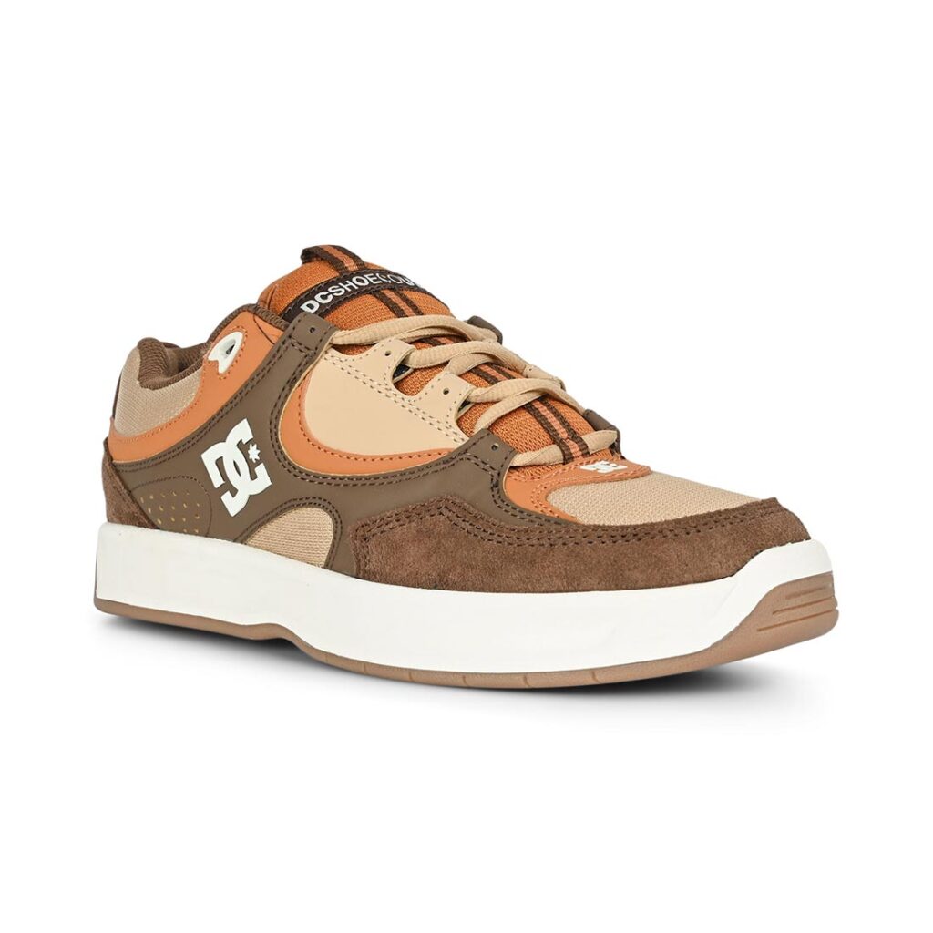 DC Kalynx Zero Skate Shoes - Brown/Tan/Off White - Supereight