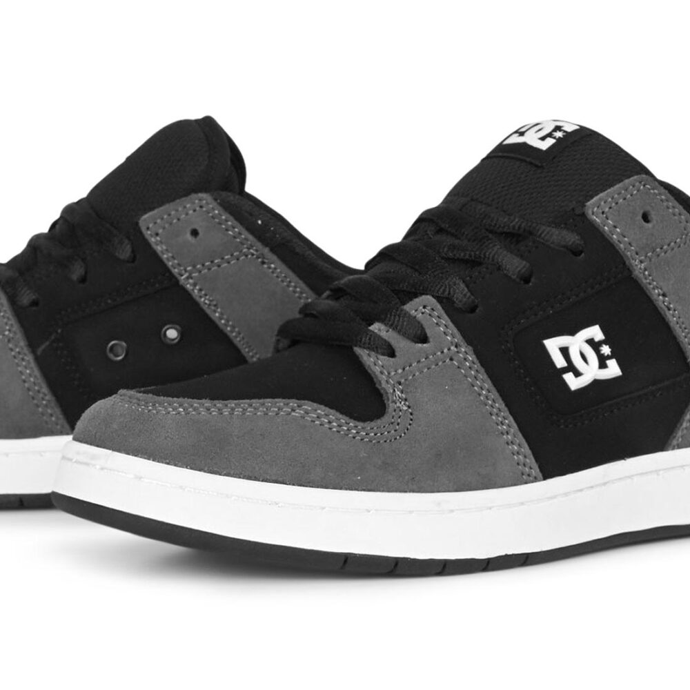 DC Manteca 4 S Skate Shoes - Grey/Black/White