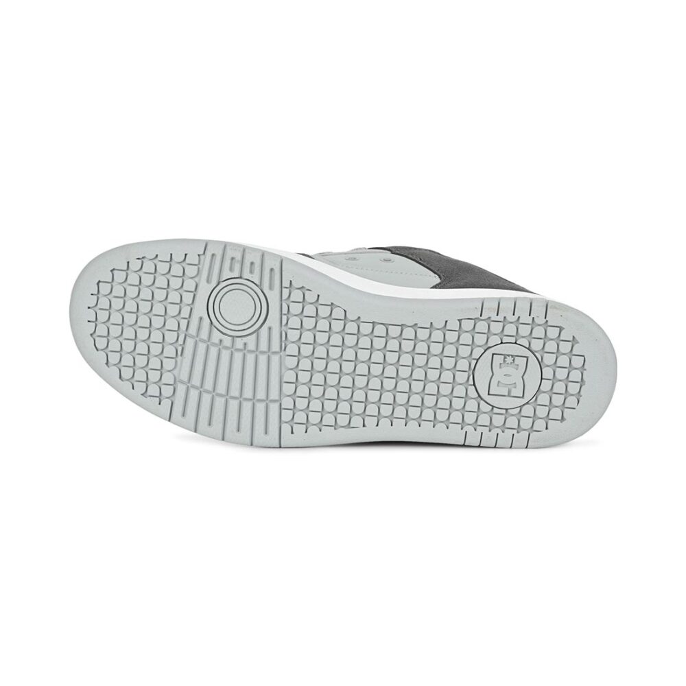 DC Manteca 4 Skate Shoes - Grey/Grey/White