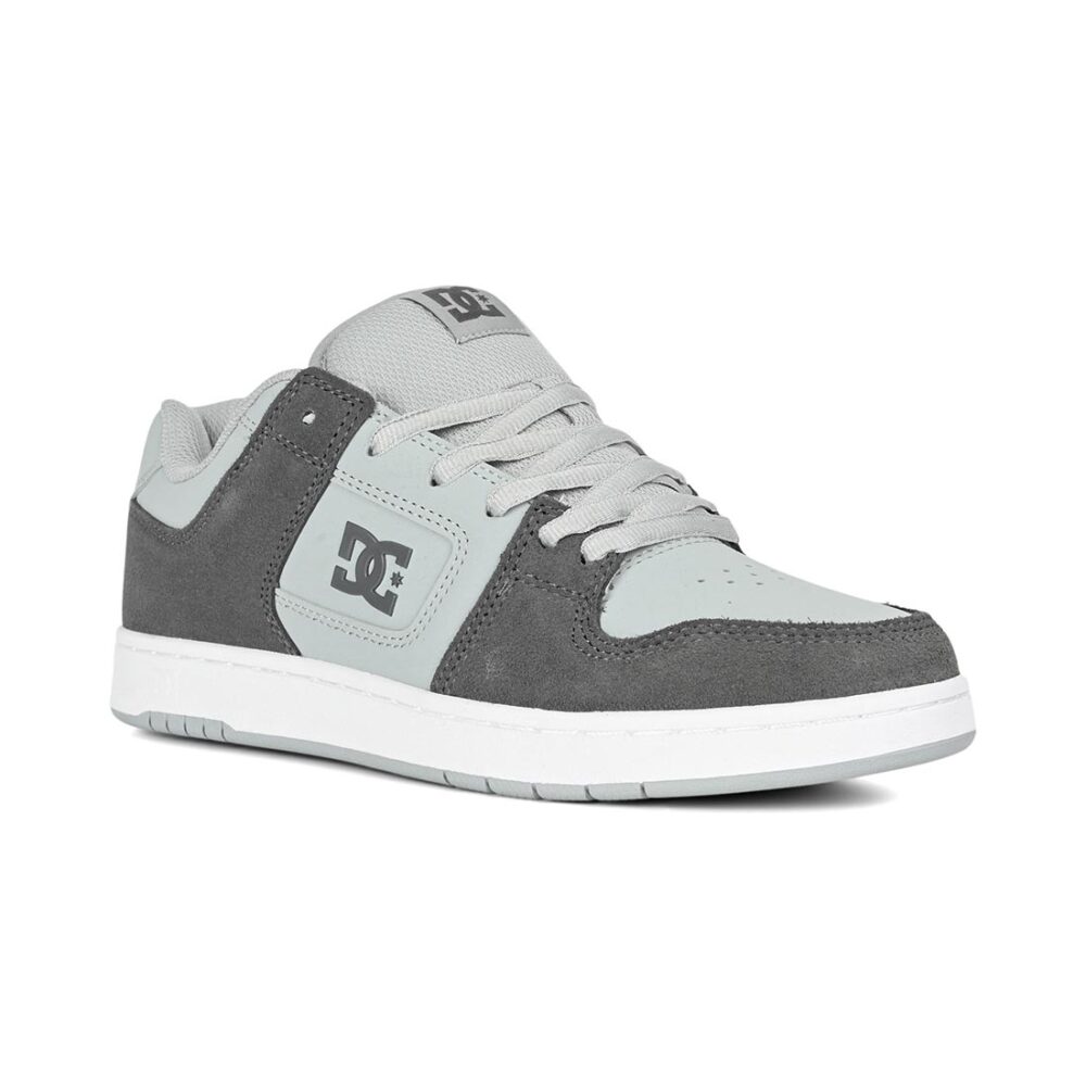 DC Manteca 4 Skate Shoes - Grey/Grey/White